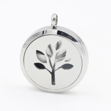 Tree Oil Diffuser Locket Pendant for Fashion Necklace Jewelry